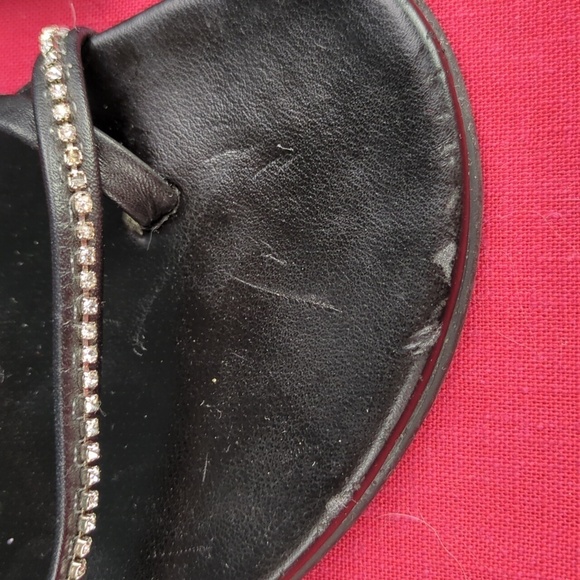 Kenneth Cole Reaction "Trick or Treat" Minimalist Sandals with Bling - Picture 6 of 11